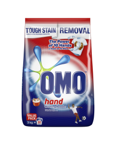 OMO Stain Removal Hand Washing Powder Detergent 3kg