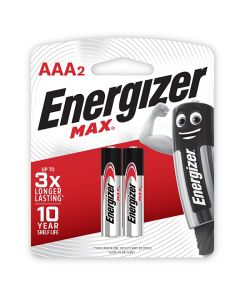 Energizer Max AAA 2 Pack