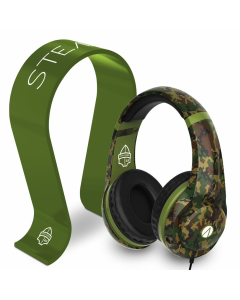 ABP PRO4 70 Cruiser Camo Green/Brown Headset & Stand