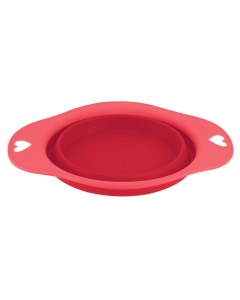 Eco Foldable Pet Bowl-Red
