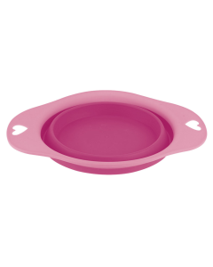 Eco Foldable Pet Bowl Pink