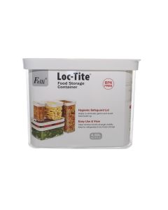 Loc-Tite 4.5Lt Rectangular Acrylic Storage Container