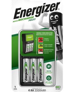 Energizer Maxi Charger+4AA 2000