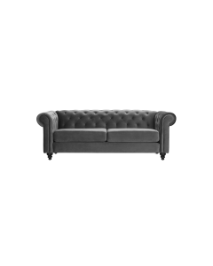 Charlietown 3 Seater Couch, Grey