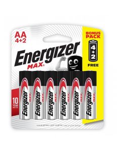 Energizer Max AA 6 Pack