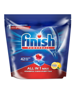 Finish All In One Auto Dishwashing Tablets Lemon - 42s