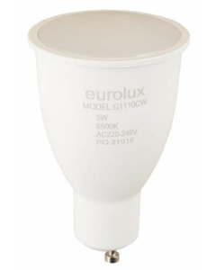 Eurolux Rechargeable LED GU10 5W Cool White