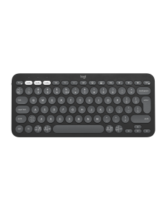 Logitech Pebble Keys 2 K380s Minimalist Keyboard Graphite