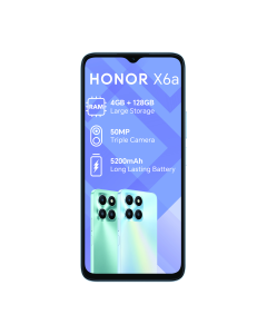 Honor X6A 128GB Dual SIM Cyan