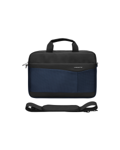Volkano Seismic 15.6" Laptop Shoulder Bag Black and Navy