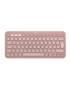 Logitech Pebble Keys 2 K380s Minimalist Keyboard Rose