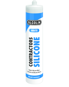 Alcolin Contractors Silicone 260ml White