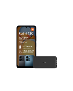 Xiaomi Redmi 13C Midnight Black incl Power bank