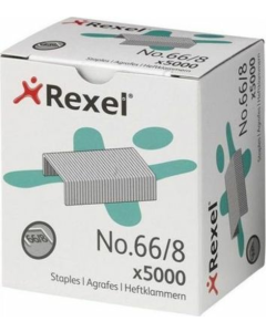 Rexel No. 66/8 Staples Box Of 5000