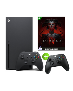 Xbox Series X 1TB + Diablo IV + Black Controller