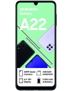 Samsung Galaxy A22 Dual Sim Black