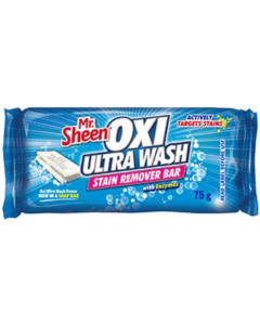Mr Sheen Oxi Ultra Wash Stain Remover Bar 75g