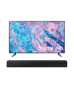 Samsung 65-inch UHD Smart TV + Soundbar