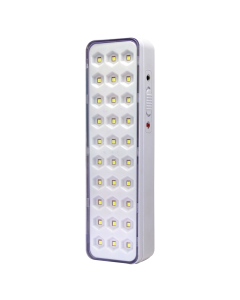 Switched 30 LED Emergency Light AC 150 Lumen - White