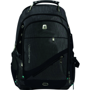 Volkano G-Unit Backpack Black - Grey-Turquoise