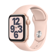 Apple Watch SE GPS 40mm Gold Aluminium Case with Pink Sand SB