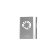 Ring Video Doorbell 3 Faceplate Silver Metal