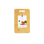 Excellent Houseware Bamboo Cutting Board Rectangle with Grip