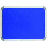 Parrot Aluminium Frame Info Board 1800x1200mm Royal Blue