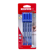 Kores K1 Medium Pen Blue Set of 4