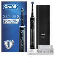 Oral B Rechargeable Electric Toothbrush Genius X Midnight Black