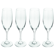O2 Dine 220ml Champagne Glasses - Set of 4