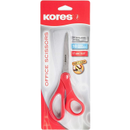 Kores Soft Grip Office Scissors 170m Red
