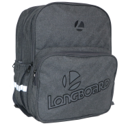 Longboard 3 Compartment Backpack Grey 743-60