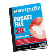 Butterfly Pocket File A5 20 Page