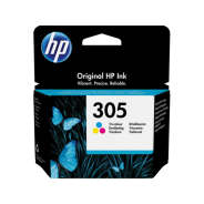 HP 305 Tri-color Original Ink Cartridge - HP 2720/4120
