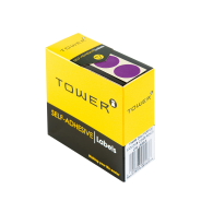 TOWER C19 Colour Code Roll Labels Purple