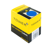 TOWER C32 Colour Code Roll Labels Blue