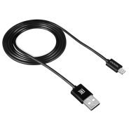 Canyon USB 2.0 to Lightning Apple USB Sync & Charge Cable 1M - Black