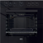 Defy Slimline 600 Undercounter Oven Black Glass DBO482E