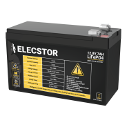 Elecstor 12V 7A LiFePO4 Battery 3000 Cycles