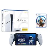 PS5 Slim Disc With Mortal Kombat 1 PlayStation Portal Bundle