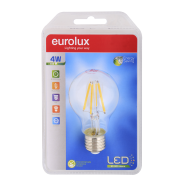 Eurolux LED Filament A60 E27 4w Warm White