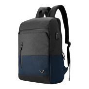Volkano Infinity 15.6” Laptop Backpack - Grey/ Blue