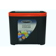 Leisure Quip 10L Cooler Box Black and Orange