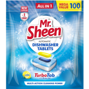 Mr Sheen Dishwasher Tablets 100's