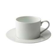 Omada Maxim Super White Tea Cup & Saucer - Set of 4