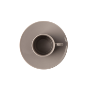 Omada Maxim Light Grey Espresso Cup & Saucer - Set of 4