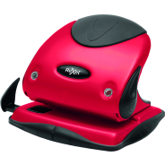Rexel P225 2 Hole Punch Red