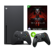 Xbox Series X 1TB + Diablo IV + Black Controller