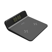 Snug Wireless Clock Duo Charging Pad 10W Black
